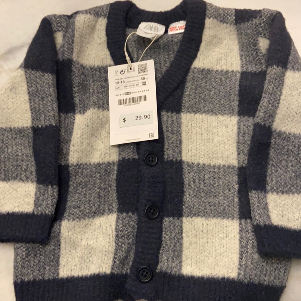Cashmere cardigan 12-18 months